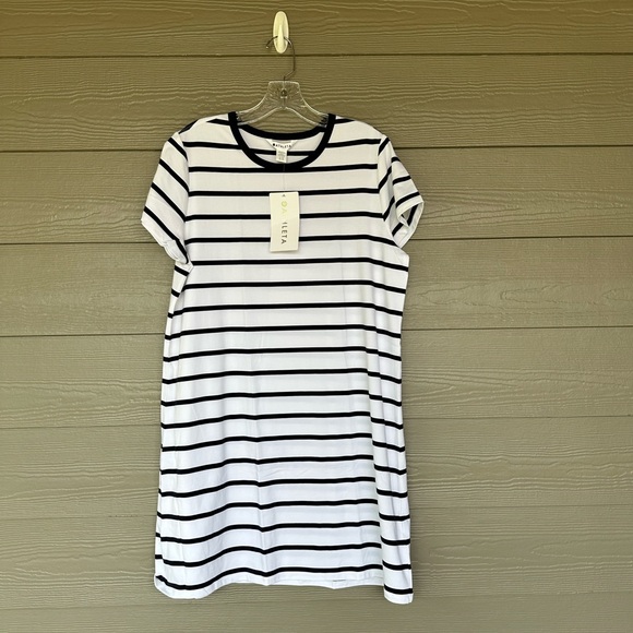 Navy And White Striped T Shirt Dress 2026.Universal Thread | Dresses | Athleta Navy And White Striped Tshirt ...